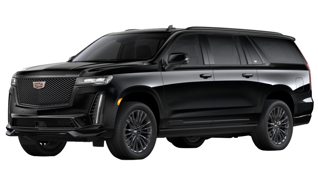 Black Escalade in Aspen for Luxury Transportation Service